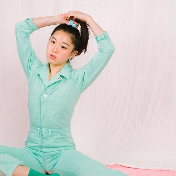 Big Bud Press everyday jumpsuit - mint green - Picture 2 of 4